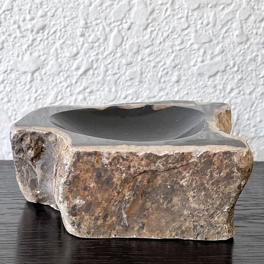 オーク ペトリファイド ウッド OAK Petrified Wood 珪化木 アクセサリートレイ 小物入れ オブジェ ウッドストーン 鉱石 ◇