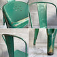 トリックス TOLIX ビンテージ エーチェア A-chair ダイニングチェア スタッキングチェア グリーン グザビエ・ポシャール Xavier Pauchard フランス 50's 希少 A ♪