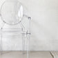 カルテル Kartell ルイゴースト LouisGhost アームチェア クリスタル スタッキング フィリップ・スタルク Philippe Starck イタリア A  ★