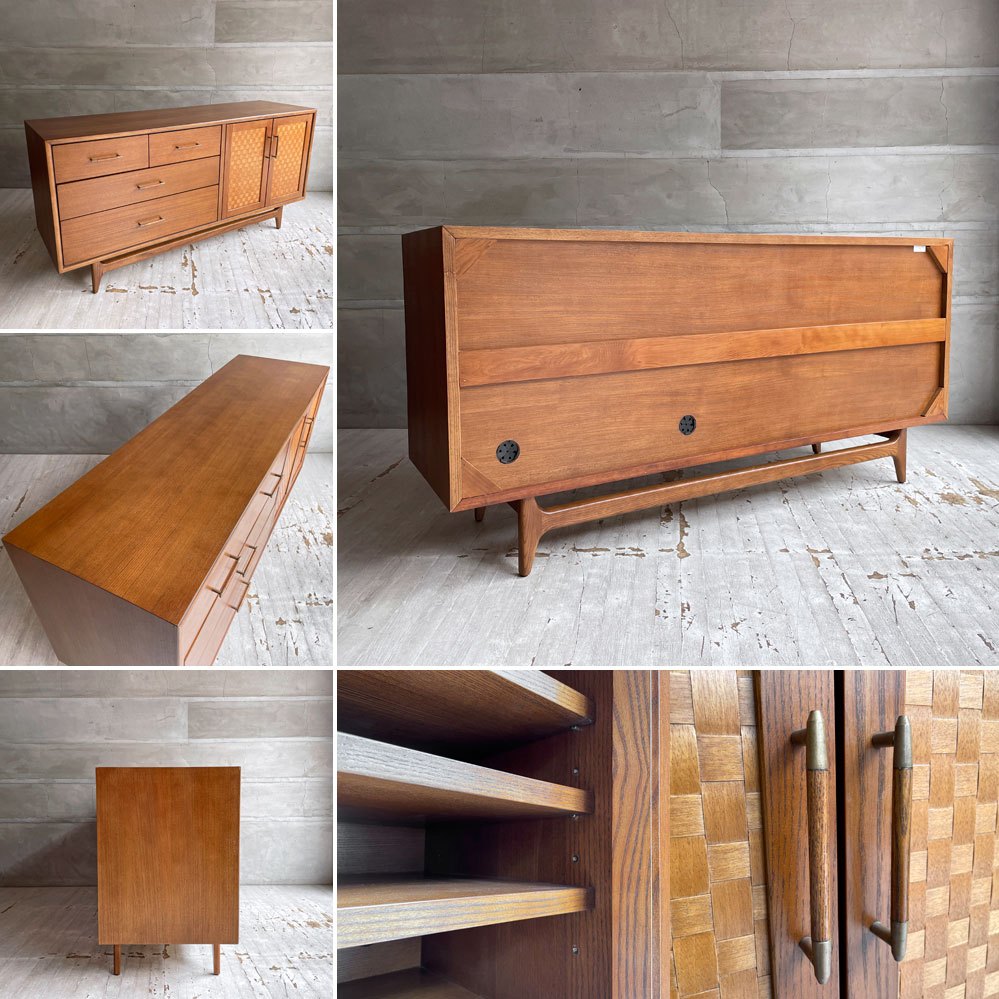 アクメファニチャー ACME Furniture ブルックス サイドボード BROOKS SIDE BOARD キャビネット 真鍮金具 アメリカンビンテージスタイル ♪