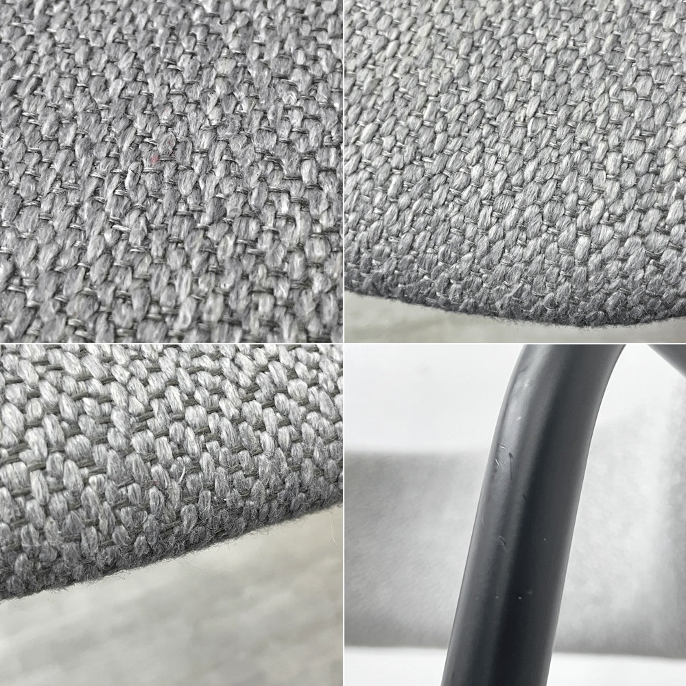 ワークプラス Work Plus ホアカチェア HOAKA CHAIR アームチェア スタッキング スチールフレーム ファブリック グレー アスプルンド取扱 C ●