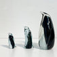 ホグラン アート グラス HOGLUND ART GLASS ガラスオブジェ ペンギンS・M・L 3点セット ニュージーランド ◎