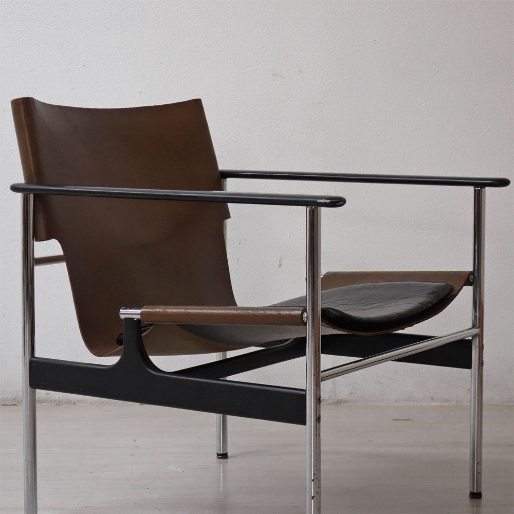 ノール ノル Knoll Model 657 スリングチェア ポロックアームチェア チャールズ・ポロック デザイン ビンテージ 米国 ●