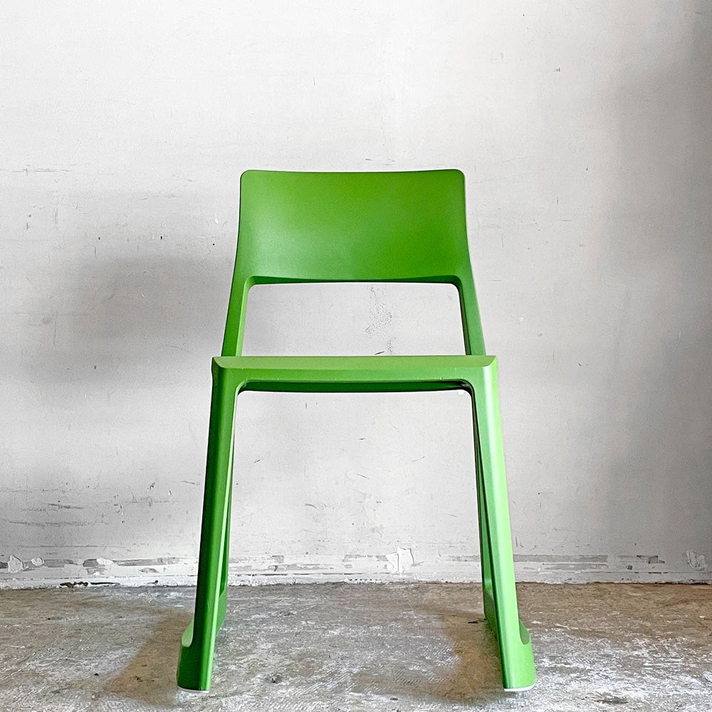 ヴィトラ Vitra ティプトン Tipton チェア スタッキングチェア チルト機能 ロッキングチェア グリーン A ■