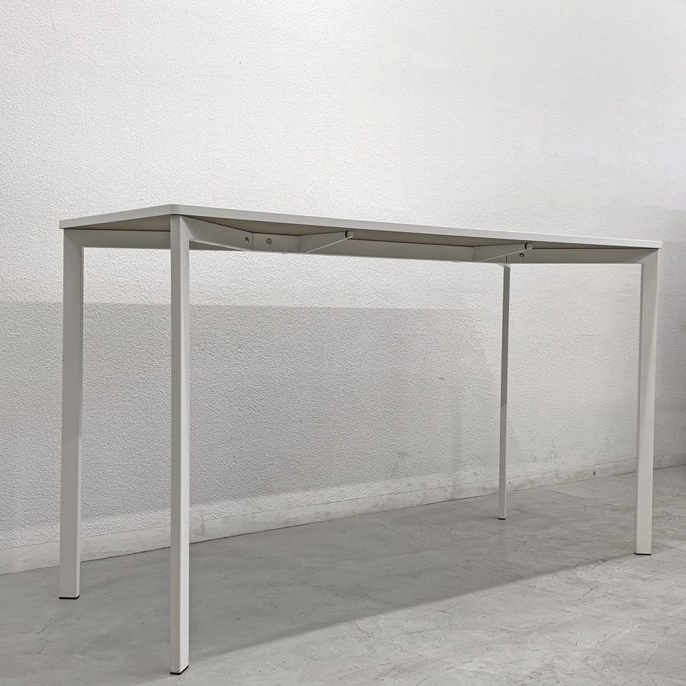 グビ GUBI ワークテーブル ハイテーブル H105cm ホワイト メラミントップ シンプルモダン デンマーク 〓