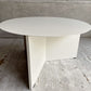 ヘイ HAY スリットテーブル SLIT TABLE XL ホワイト スチール サイドテーブル ローテーブル コーヒーテーブル ラウンド Φ65cm モダン デンマーク 北欧家具 ♪