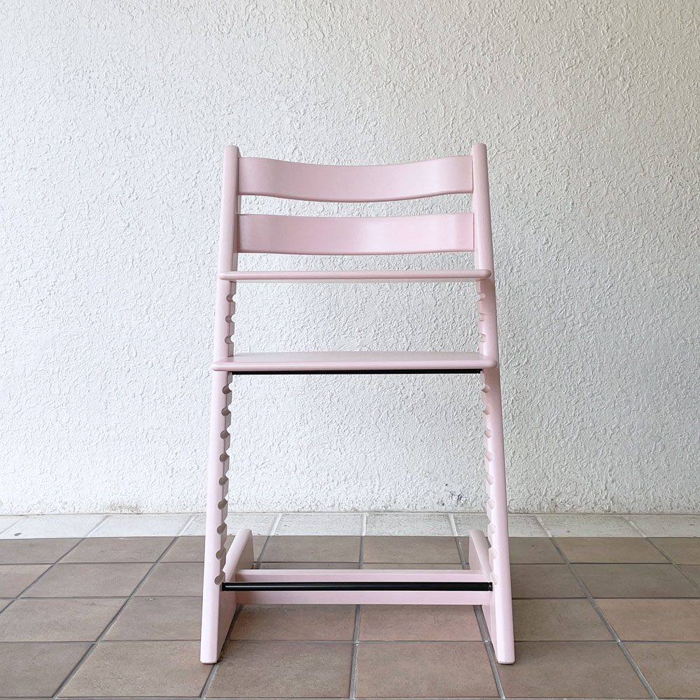 ストッケ STOKKE トリップトラップ TRIPP TRAPP ベビーチェア キッズチェア S/N5～ セレーヌピンク ノルウェー 北欧家具 ◇