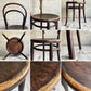 トーネット THONET No.14 ダイニングチェア ラウンドバック ベントウッドチェア 曲木 チェコ製 ビンテージ ♪