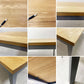 ノートファニチャー NAUT furniture アトリエテーブル Atelier table ダイニングテーブル タモ無垢材 スチールレッグ ナチュラル ●
