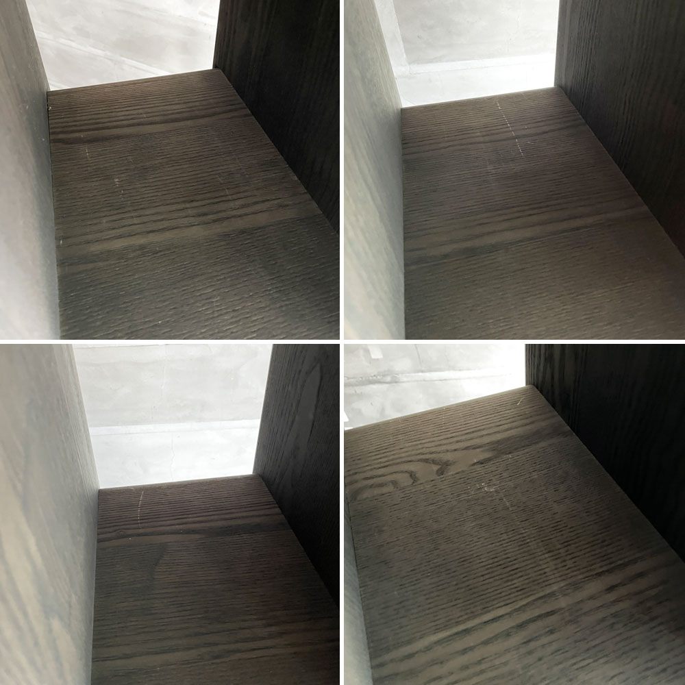 タイムアンドスタイル TIME＆STYLE コモレビシェルフ Komorebi shelf BDTC-306 オーク材 チャコールグレー オープンシェルフ 飾り棚 本棚 ディスプレイラック 間仕切り モダンデザイン 定価￥660,000- ♪