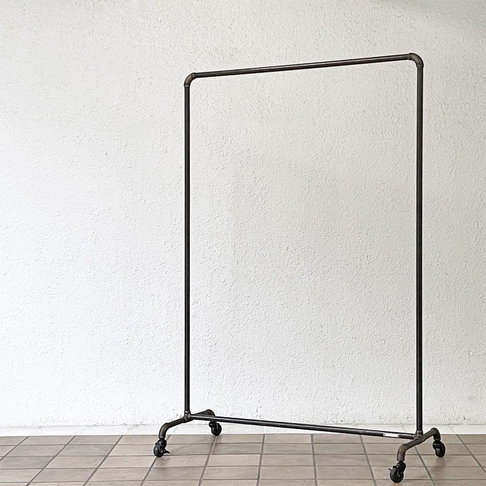 ダブルスタンダード W Standard ハンガーラック Hanger Rack HR-01BK W100cm インダストリアル 什器 工業系 ◇