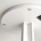 フリッツハンセン Fritz Hansen スペーステーブル SPACE TABLE コーヒーテーブル ローテーブル Φ100cm ラウンド ガラス天板 スチールレッグ イエス＋ラウブ 廃番 ■