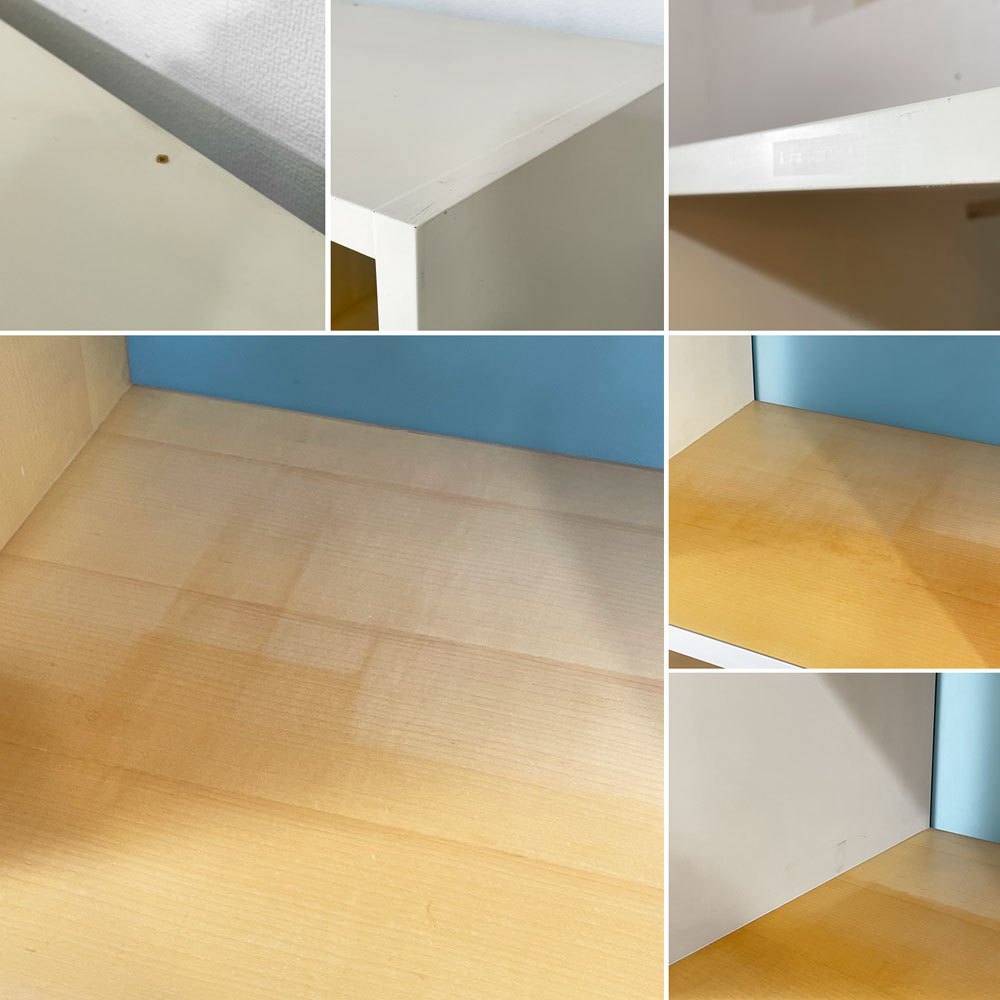 ウィルクハーン Wilkhahn ミナモ Minamo ファイリングシェルフ Filing Shelf ビーチ材 アルミフレーム アクリルパネル 2ドロワー 2列4段 コクヨ取扱い ◎