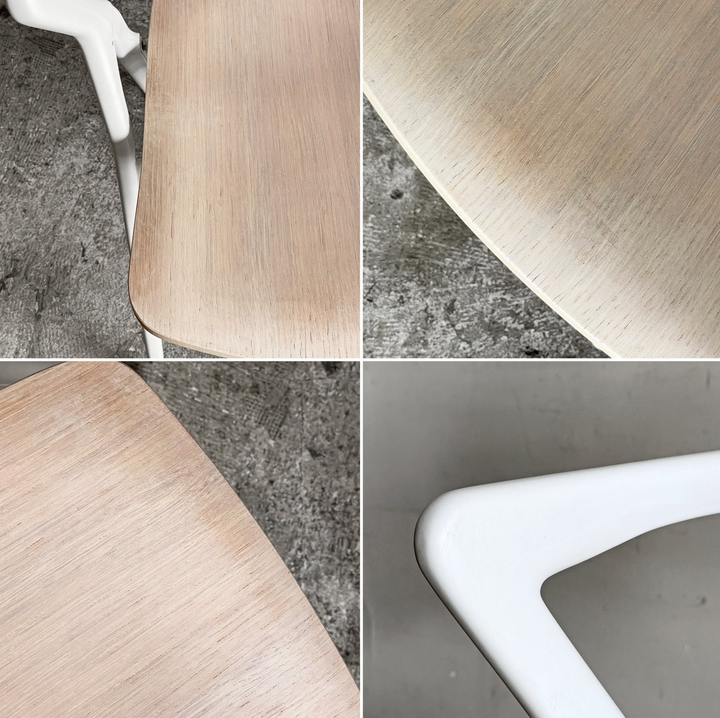 カルテル kartell ドリーチェア Dolly Chair プライウッドシート ホワイトウォッシュ 折りたたみ アントニオ・チッテリオ イタリア 希少廃番 ■