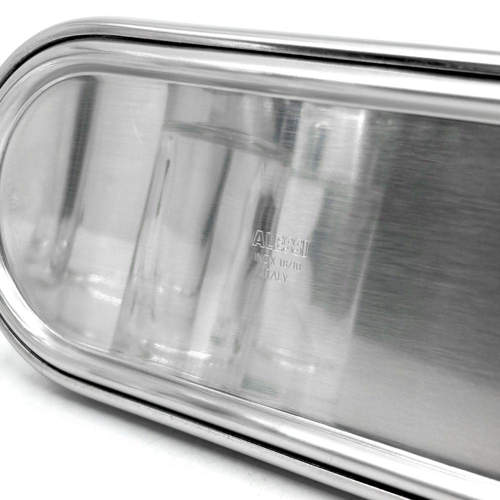 アレッシィ ALESSI 5070 調味料入れ コンディメントセット (オイル&ビネガー＆ソルト＆ペッパー) エットーレ・ソットサス Ettore Sottsass イタリア ●