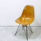 ハーマンミラー Herman Miller サイドシェルチェア セカンド 2nd FRP オークルダーク エッフェルベース C&R イームズ ビンテージ ミッドセンチュリー  ●