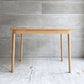 イデー IDEE スティルト STILT TABLE 1000 テーブル デスク ホワイト メラミン天板 オーク材  W100cm マリナ・ボーティエ 参考定価 ￥69,900-♪