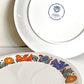 ビレロイ＆ボッホ Villeroy＆Boch アカプルコ Acapulco ラウンド プレート 20cm ルクセンブルク製 ビンテージ A ■
