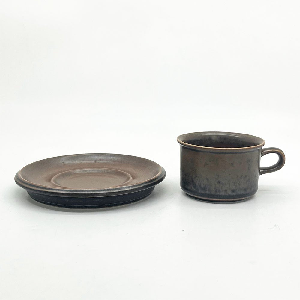 アラビア ARABIA ルスカ RUSKA デミタスカップ＆ソーサー C&S ウラ・プロコッペ Ulla Procope フィンランド 北欧食器 A ●