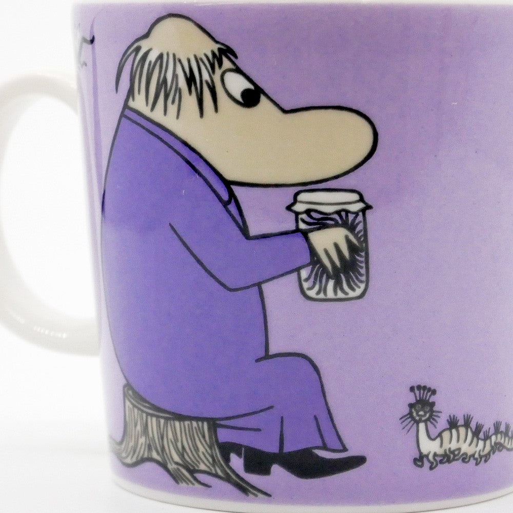 アラビア ARABIA ムーミンマグ MOOMIN ヘムレン パープル 2004-2013年 廃番 フィンランド 北欧食器 ●