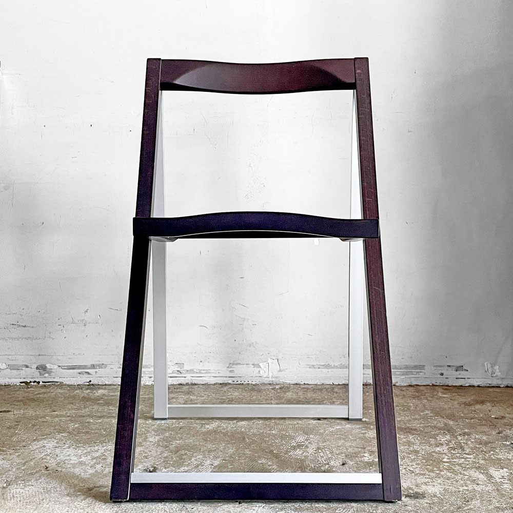 カリガリス Calligaris コヌビア connubia スキップ SKIP フォールディングチェア ビーチ材 ヴェンゲ色 イタリア ■
