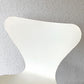 フリッツハンセン Fritz Hansen 3107 セブンチェア ラッカー ホワイト スタッキング アルネ・ヤコブセン デンマーク 北欧家具 B ◇