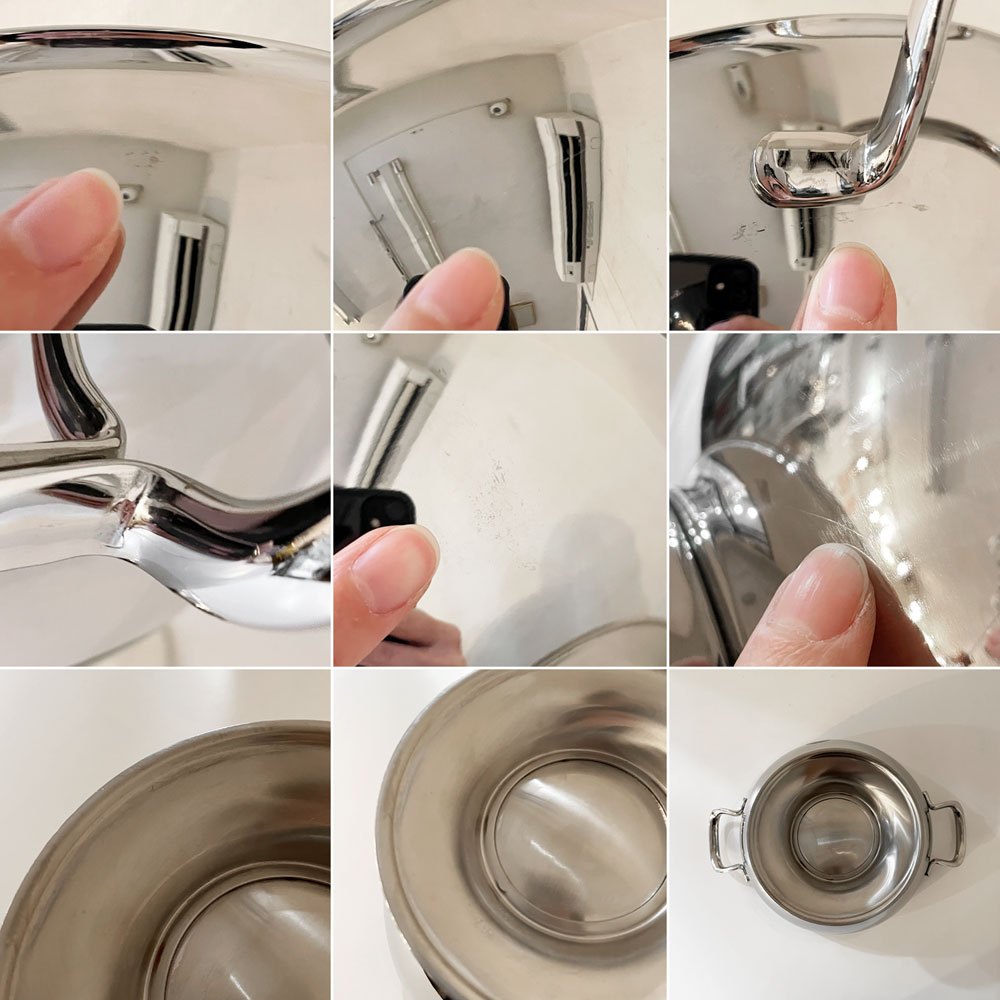 アレッシィ ALESSI ハンドル付ボウル チューリン W31.5cm ステンレス製 アルフラアレッシィ イタリア 廃番 ◎