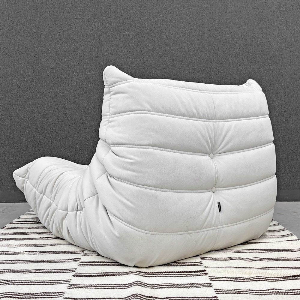 リーンロゼ ligne roset トーゴ TOGO 1P ソファ ウルトラスエード 美品 ミッシェルデュカロワ 〓