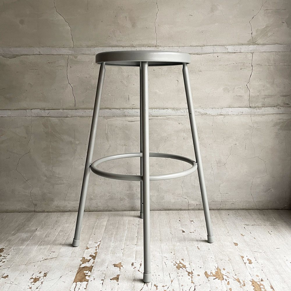 パシフィックファニチャーサービス Pacific Furniture Service P.F.S ラボスツール LAB STOOL Lサイズ インダストリアル USビンテージスタイル B ♪