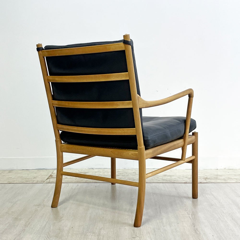カールハンセン＆サン Carl Hansen & Son OW149 コロニアルチェア ラウンジチェア オーク材オイル仕上げ THOR307 本革 オーレ・ヴァンシャー ●