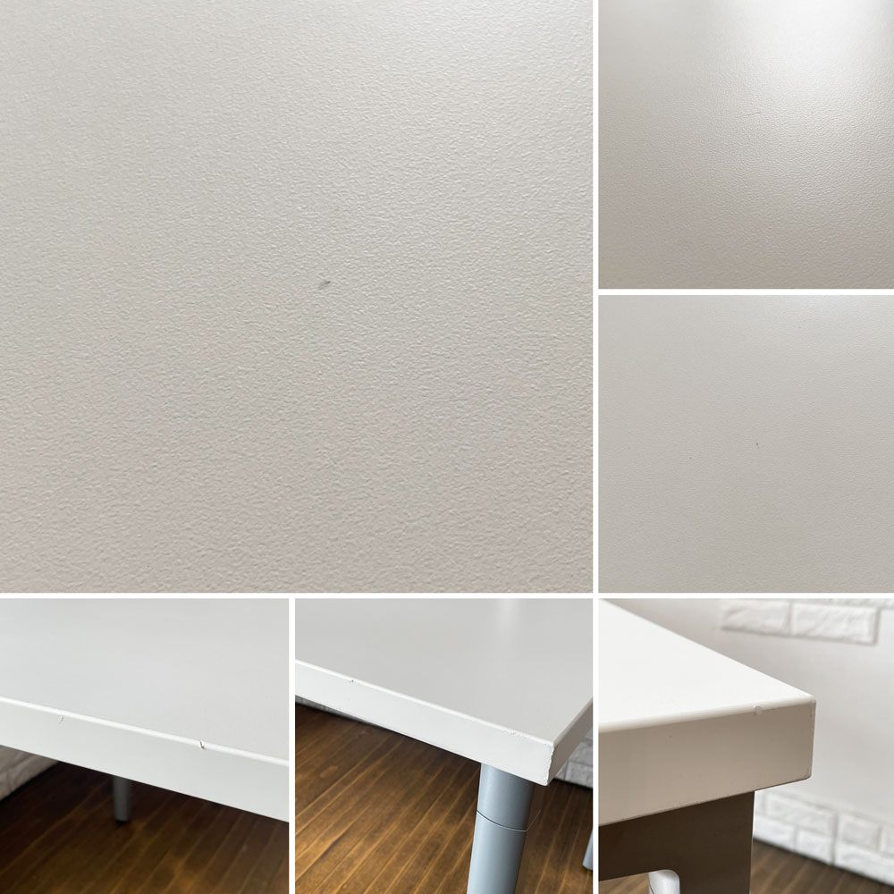 ハーマンミラー Herman miller エブリウェアテーブル Everywhere table レクタングル デスク ダイニングテーブル ダン・グラボウスキィ ◎