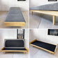 グラフ graf × 相合家具 SOGO adシリーズ デイベッドベンチ Day bed bench グレー系ファブリック ホワイトアッシュ材 美品  ★