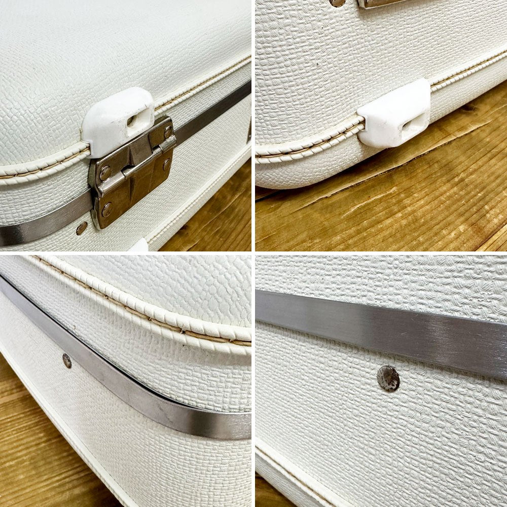 アメリカンツーリスター American tourister TIARA ビンテージトランク スーツケース ダイヤル無し 鍵欠品 ●