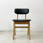 ドアーズリビングプロダクツ DOORS LIVING PRODUCTS ボシー BOTHY Mountain Leg Chair ダイニングチェア PVCレザー オーク無垢材 コンパスレッグ B ●