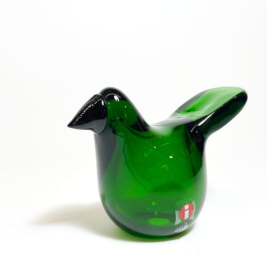 イッタラ iittala イッタラバード シエッポ Sieppo グリーン × ブラウン 2015年 131/1000 箱&テキスタイル付 オイバ・トイッカ SCOPE別注 ★