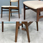 カリモク60+ Karimoku60+ ダイニングチェア アームレス スタンダードアイボリー×モカブラウン PVCレザー ジャパニーズミッドセンチュリー A ◎