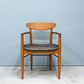 アクメファニチャー ACME Furniture トラッセル アームチェア TRESTLES ARM CHAIR ダイニングチェア ウォールナット ファブリックシート USビンテージスタイル 現状品 B ◎