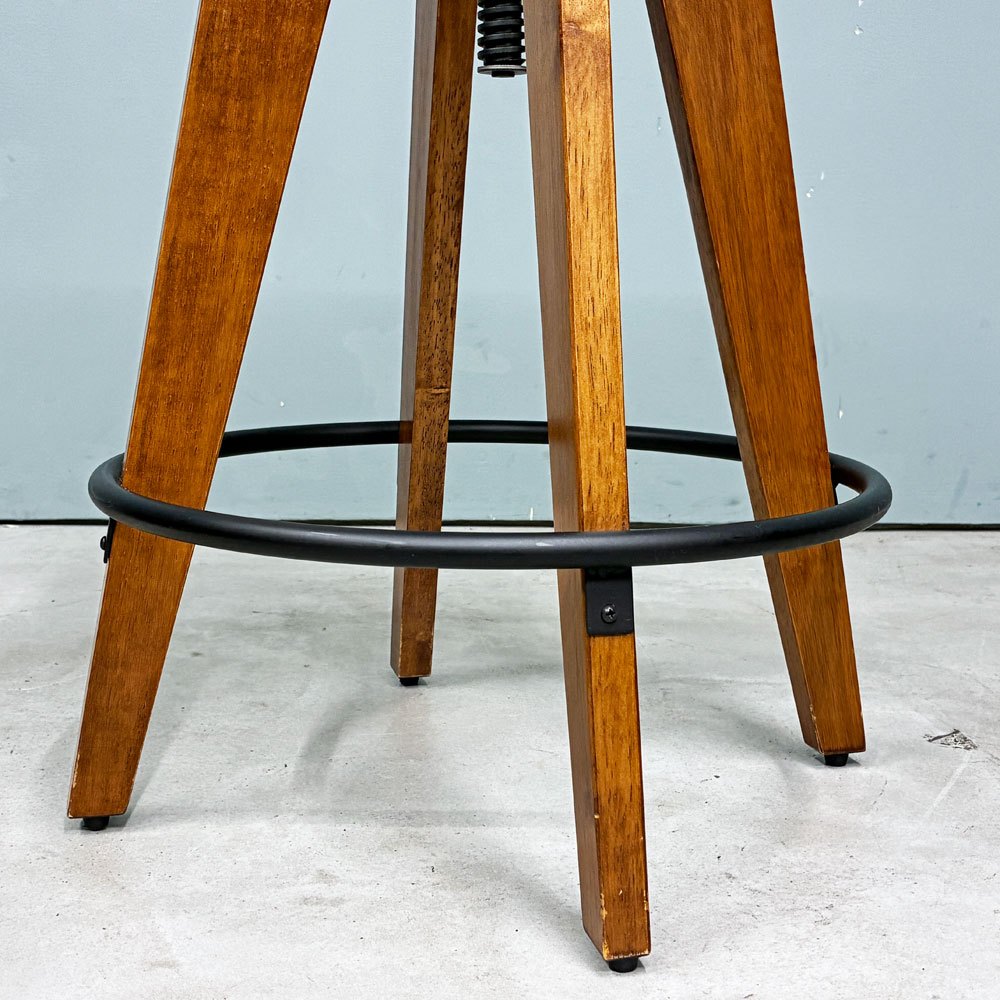 ジャーナルスタンダード ファニチャー journal standard furniture シノン CHINON ハイスツール カウンターチェア 座面回転昇降 インダストリアル 廃番 ◎