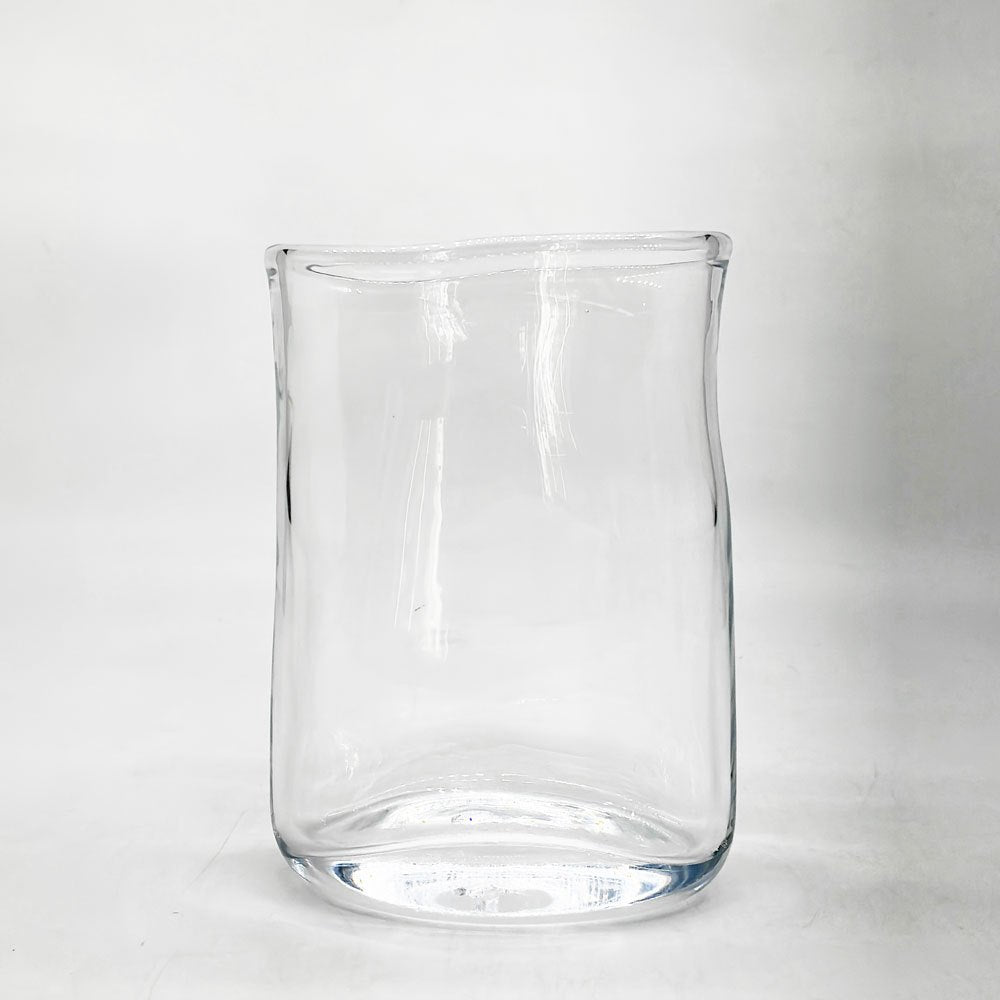 サイモン・ピアス Simon Pearce ガラス フラワーベース glass FlowerVase H13cm 花瓶 ハンドメイド アメリカ ●