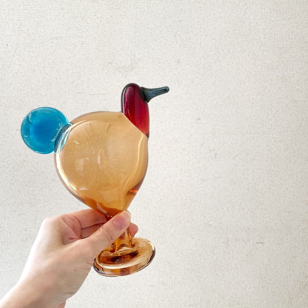 イッタラ iittala バーズバイトイッカ Birds by Toikka スロ Sulo 脚付き 31/500 箱付 scope復刻品 2015年 オイバ・トイッカ イッタラバード ◎