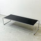 ラッチオテーブル Laccio Table ローテーブル コーヒーテーブル ブラック マルセル・ブロイヤー Marcel L Breuer リプロダクト品 ●