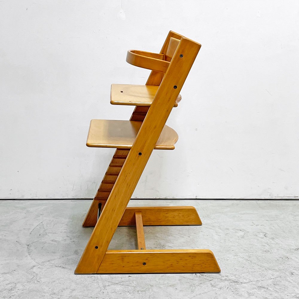 ストッケ STOKKE トリップトラップ TRIPP TRAPP ベビーチェア キッズチェア S/N無し カード付き ノルウェー 北欧家具 ●