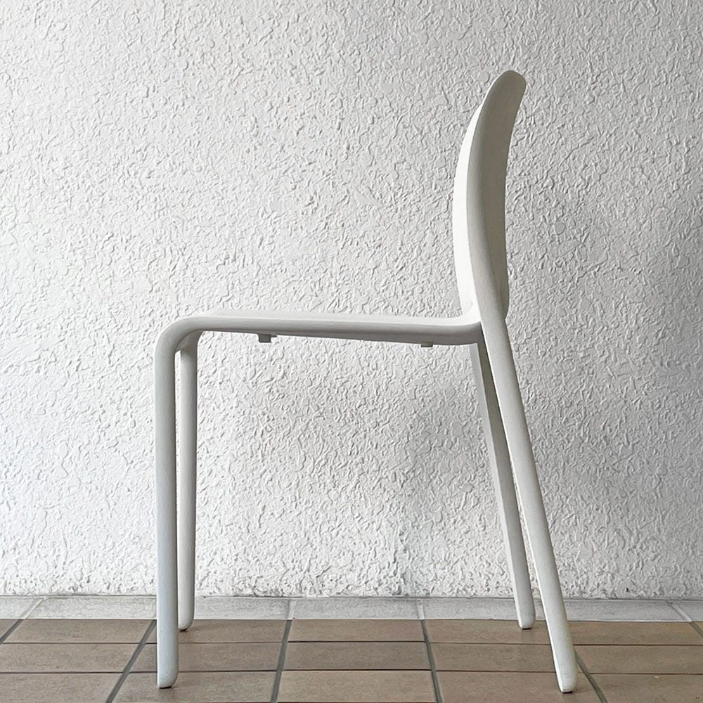 マジス MAGIS チェア ファースト CHAIR FIRST ステファノ・ジョバンノーニ ポリプロピレン ホワイト スタッキング 屋外 B ◇
