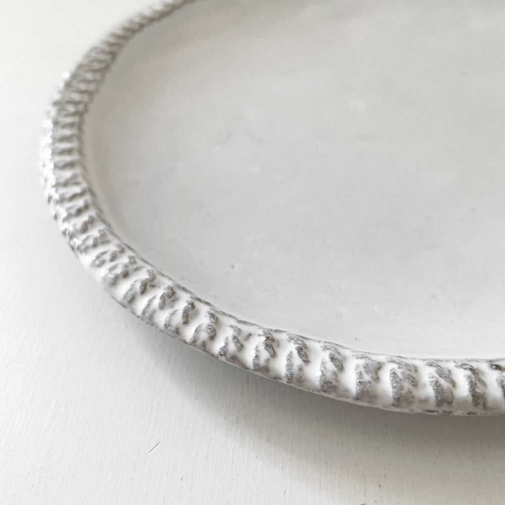 アスティエ・ド・ヴィラット ASTIER de VILLATTE オレリー Aurelie デザートプレート 17.5cm オレリー・マティゴ Aurelie Mathigot フランス 定価￥17,050- ◎