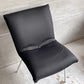 リーンロゼ ligneroset ロゼカラン ROSET Calin steel leg ダイニングチェア  ブラック×ホワイト キルティング スチールレッグ パスカル ムールグ フランス C ♪