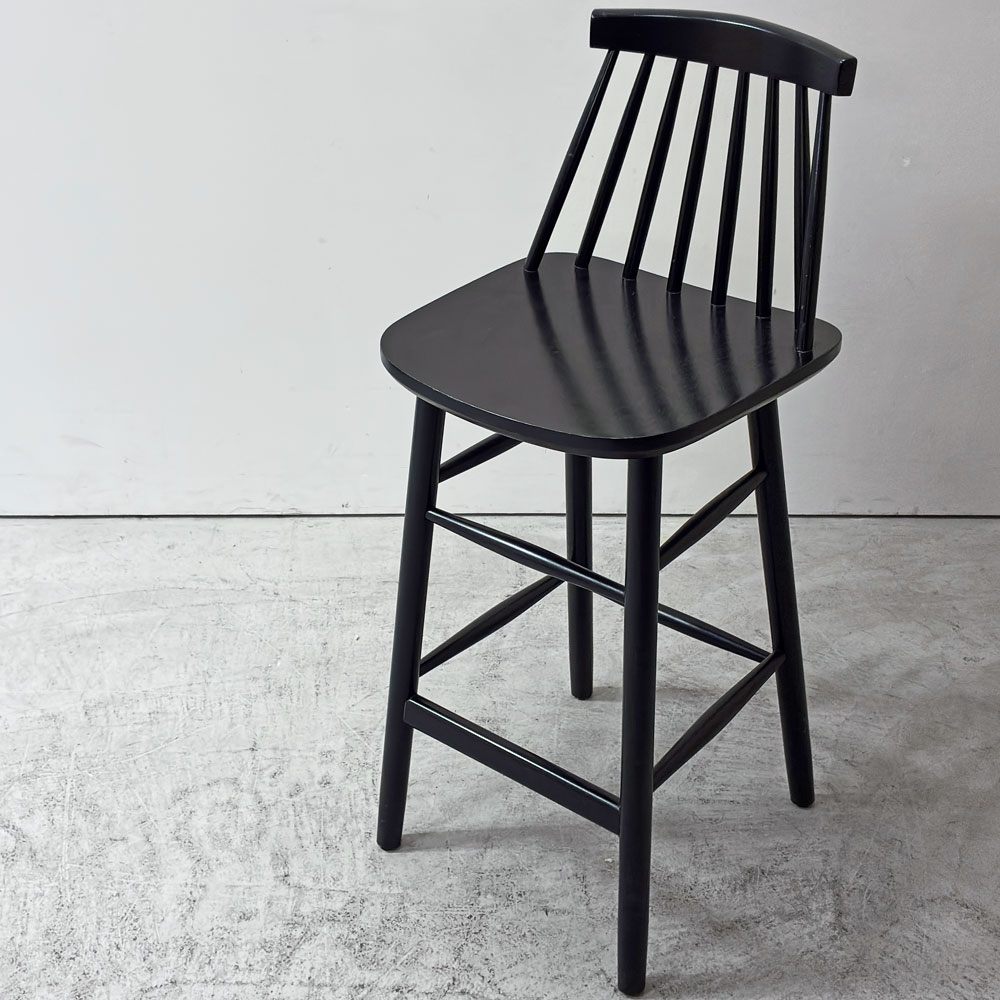 コペンハーゲン バースツール Copenhagen Bar Stool カウンターチェア ハイチェア スピンドルバックレスト ●