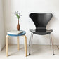 フリッツハンセン Fritz Hansen セブンチェア ダイニングチェア ブラック ラッカー再塗装 アルネ・ヤコブセン デンマーク スタッキングチェア 北欧家具 ★