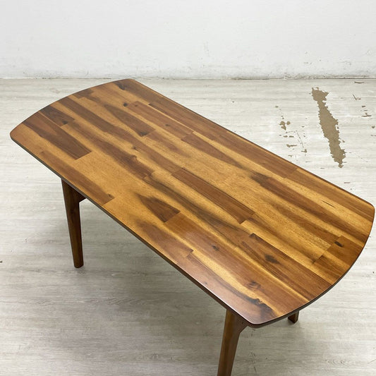 ウニコ unico スウェラ swella カフェテーブル リビングテーブル アカシア無垢材 W110cm 定価￥39,600- ●