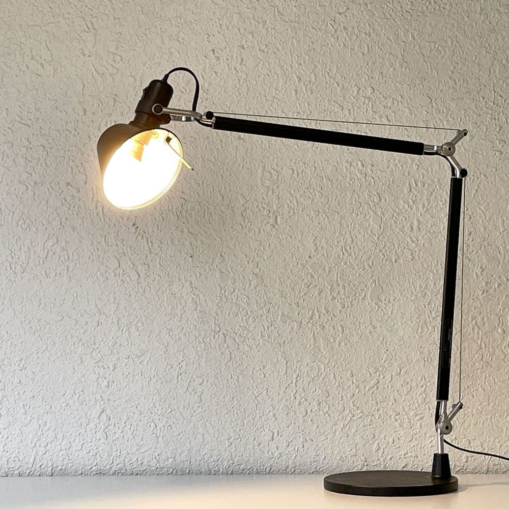 アルテミデ Artemide トロメオ TOLOMEO タボロ TAVOLO デスクライト テーブルランプ ブラック ミケーレ・デ・ルッキ Michele De Lucchi ◇