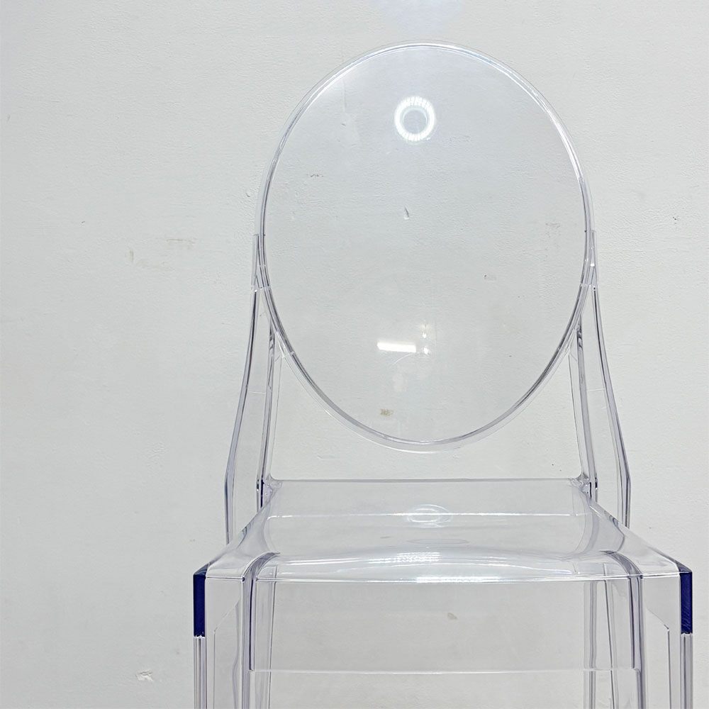 カルテル Kartell ビクトリア ゴースト Victoria Ghost クリスタル ダイニングチェア フィリップ・スタルク Philippe Starck イタリアモダン A ●